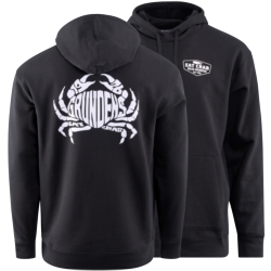 MEN'S DWR HD HOODIE - EAT CRAB GRAPHIC BLACK 3X-LARGE